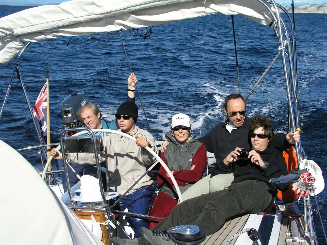 FIU under sail in the Adriatic
